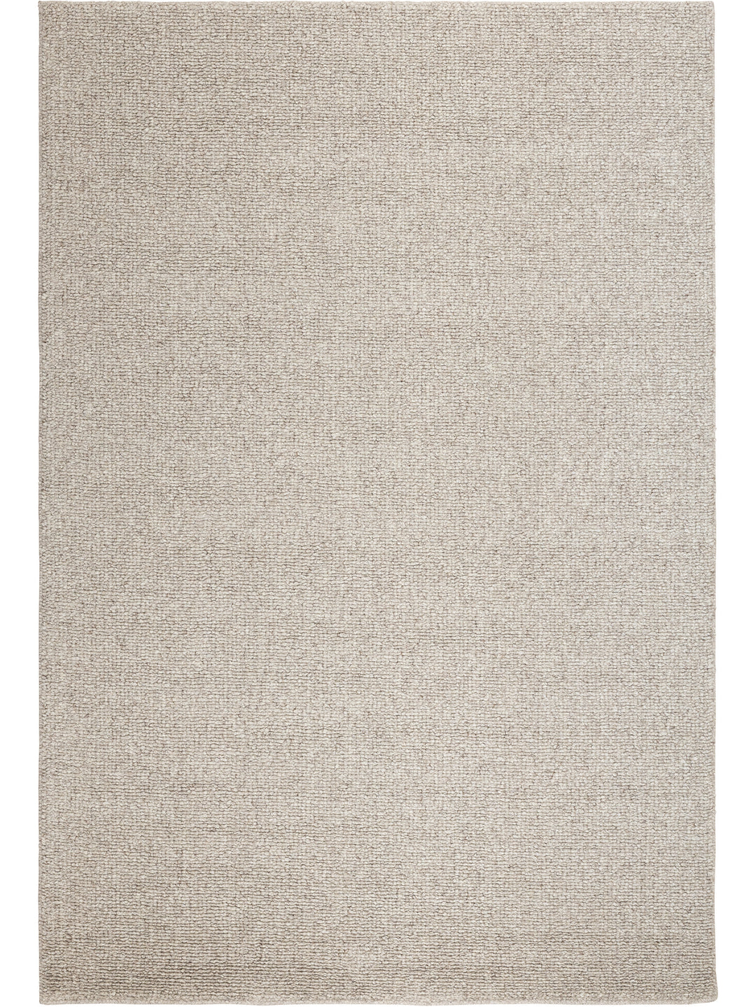 Textured beige rug 