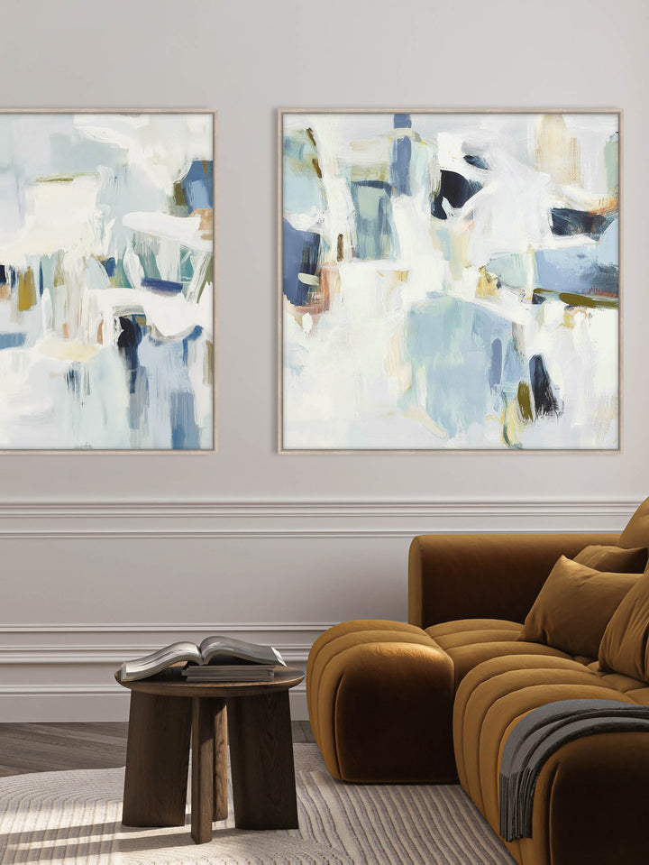 Saltwind Wall Art Set of 2 in Sky