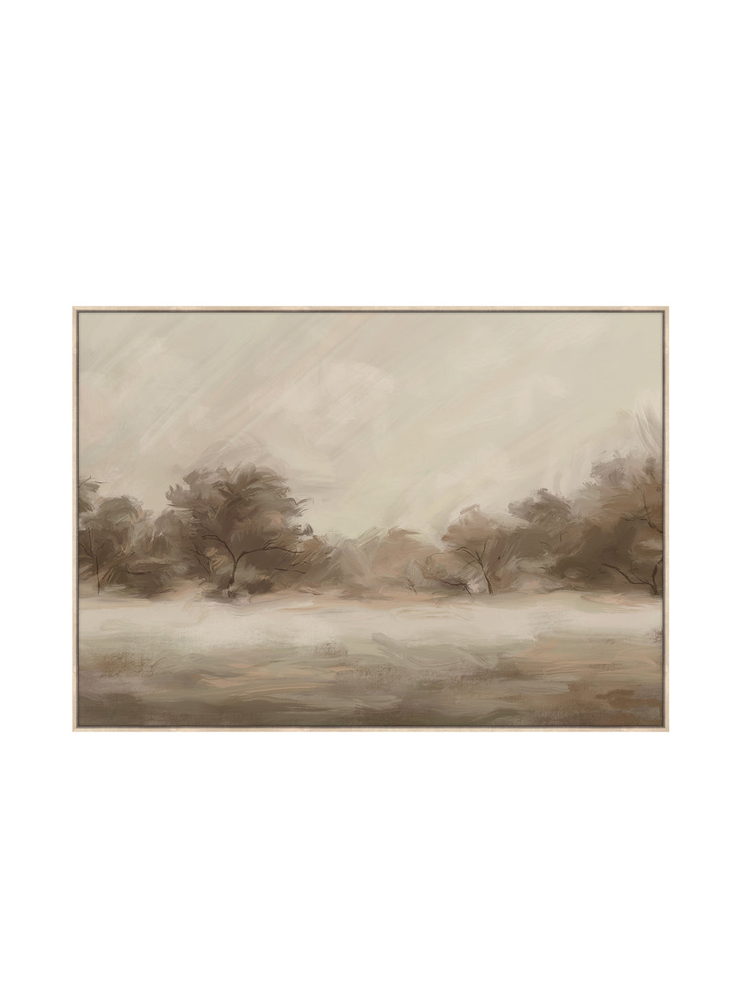 Savannah Plain Wall Art in Dustlight