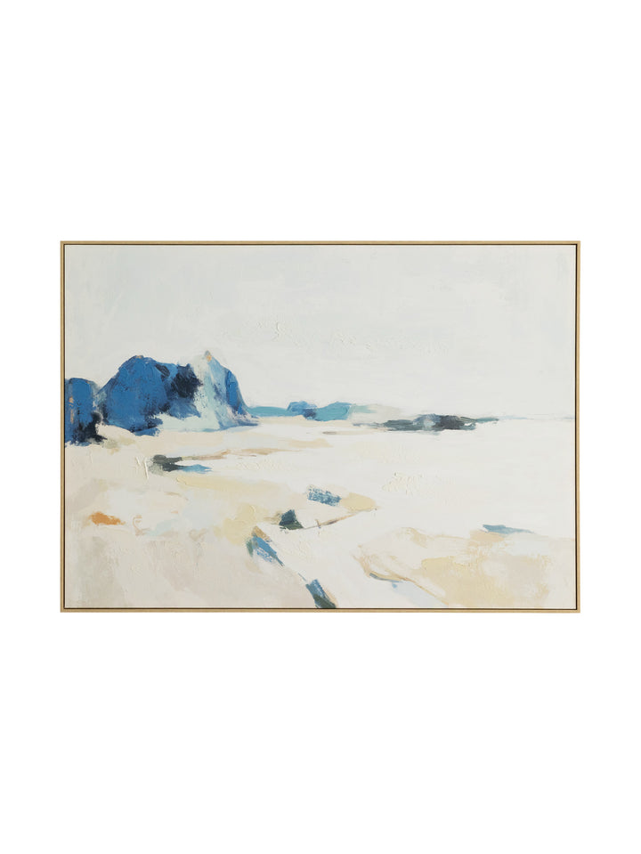 Sea Murmurs Wall Art in Azure