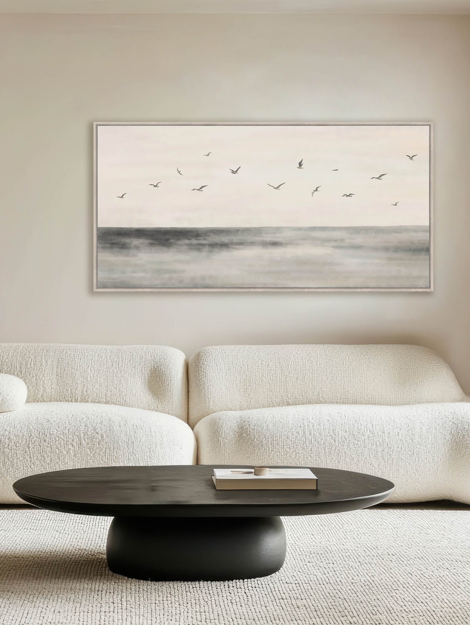Seabreeze Glide Wall Art in Ocean - Hertex Haus - Hertex Haus