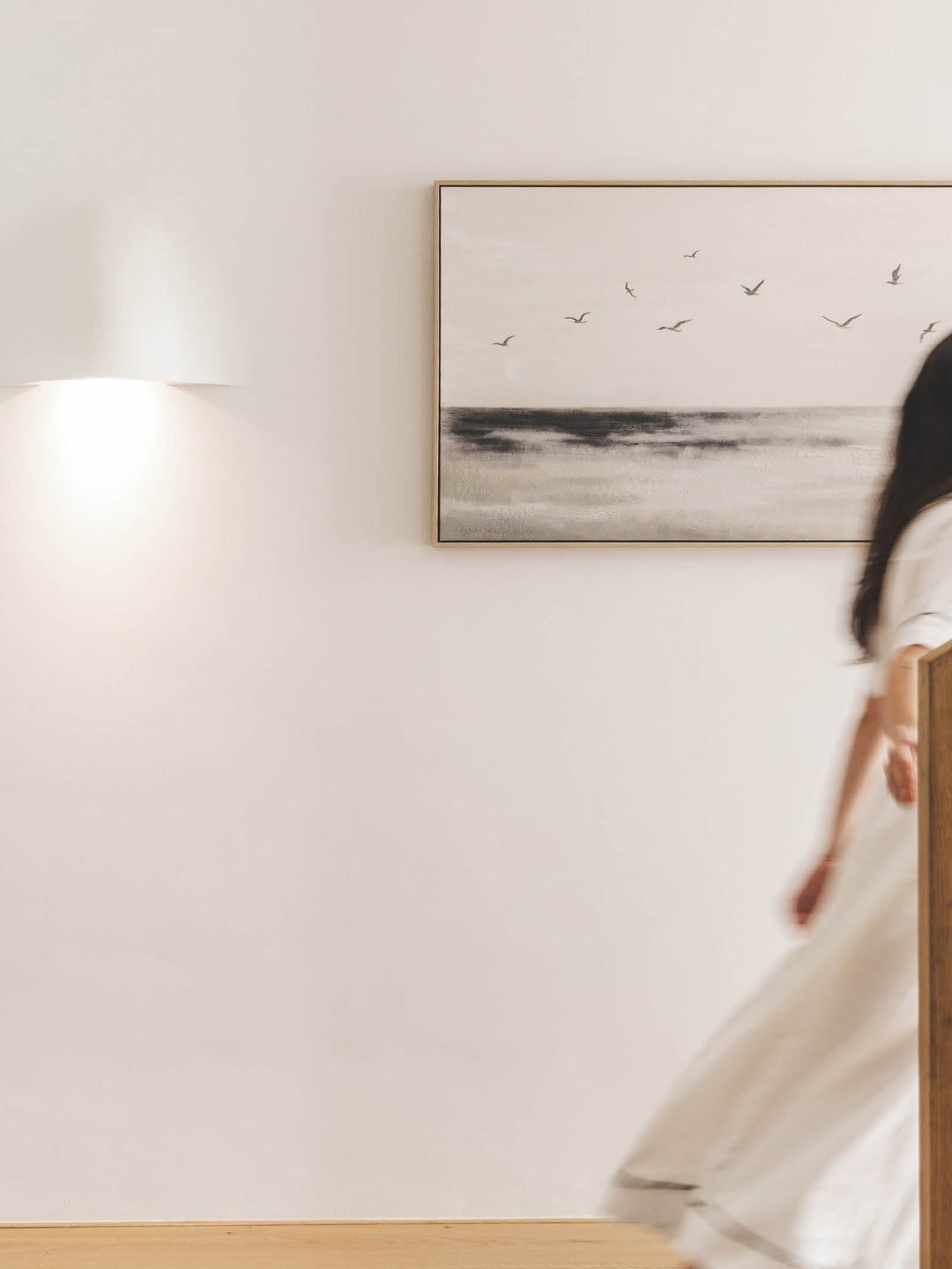 Seabreeze Glide Wall Art in Ocean