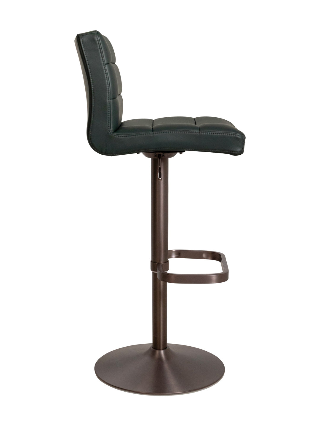 Shelby Leather Adjustable Counter Chair
