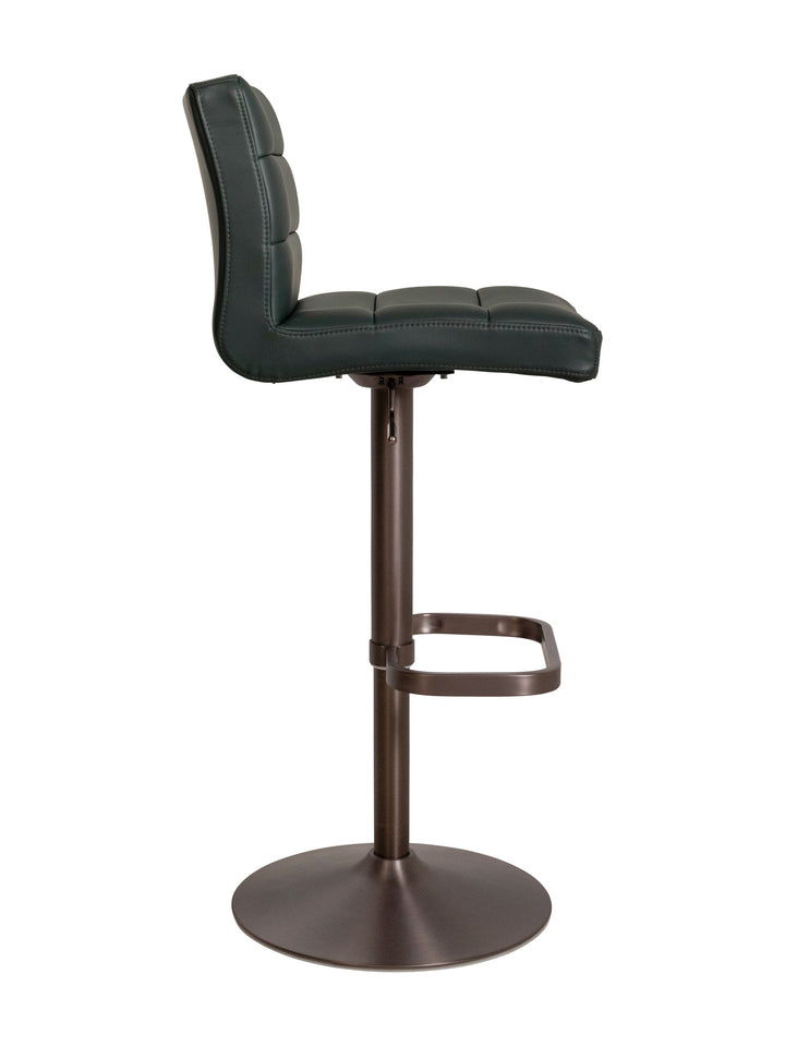 Shelby Leather Adjustable Counter Chair