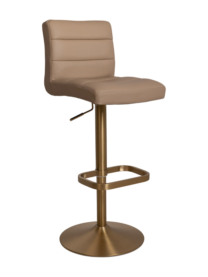 Shelby Leather Adjustable Counter Chair