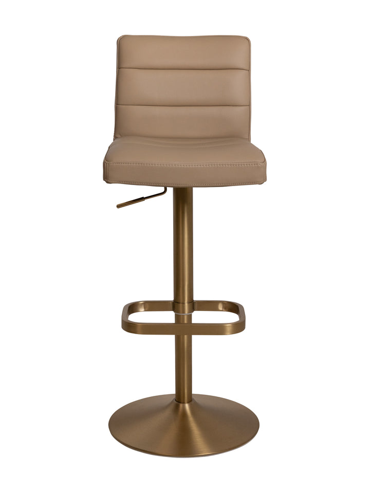 Shelby Leather Adjustable Counter Chair