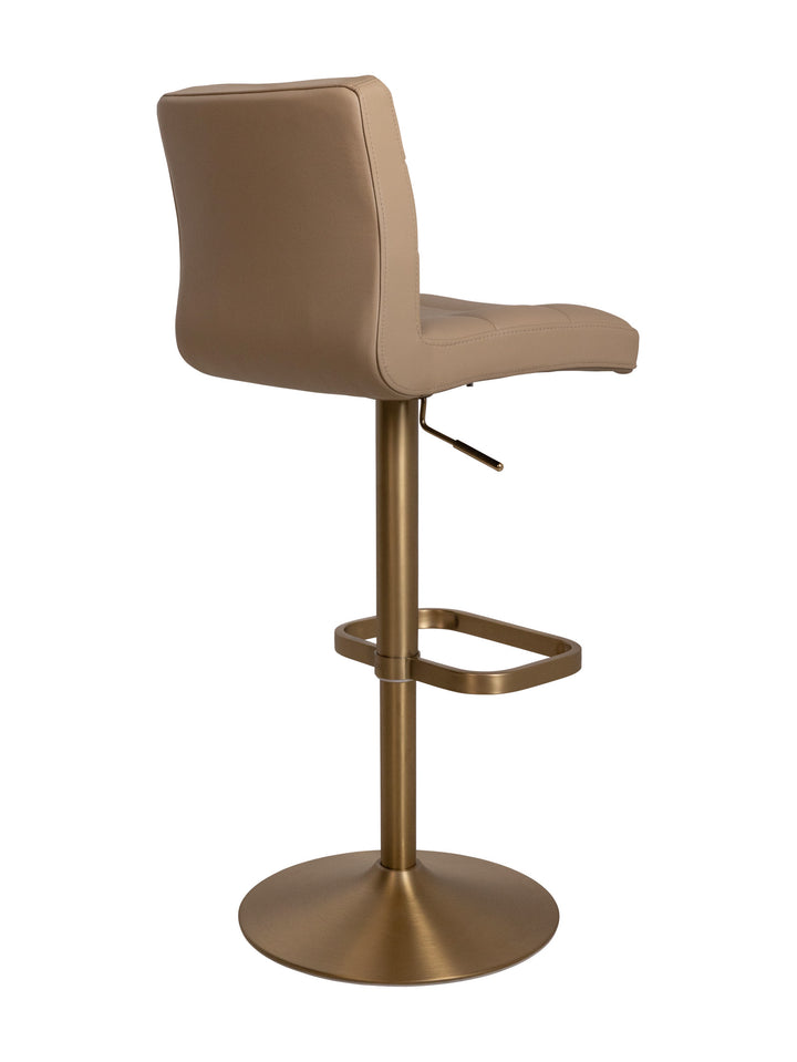 Shelby Leather Adjustable Counter Chair