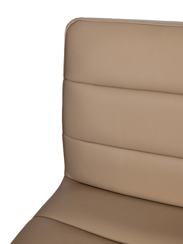 Shelby Leather Adjustable Counter Chair