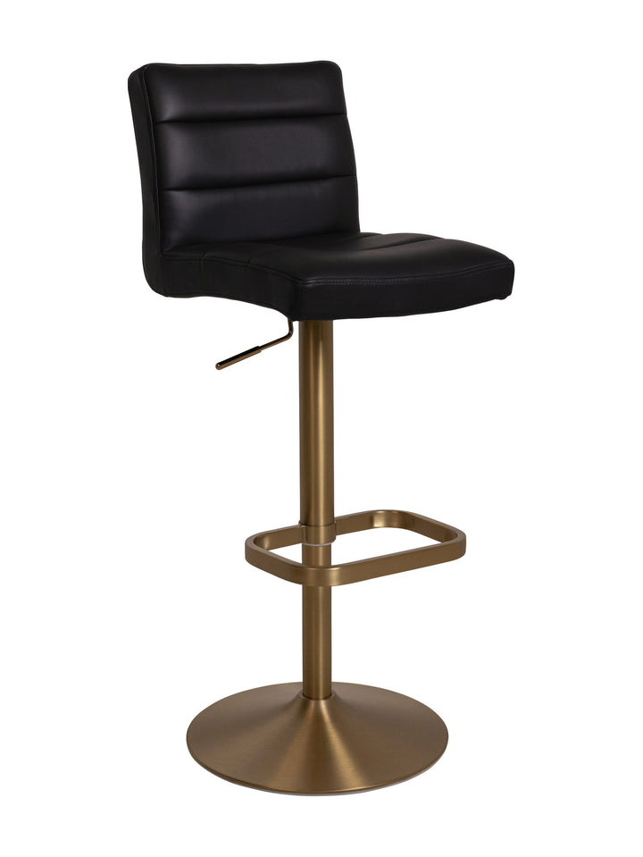 Shelby Leather Adjustable Counter Chair