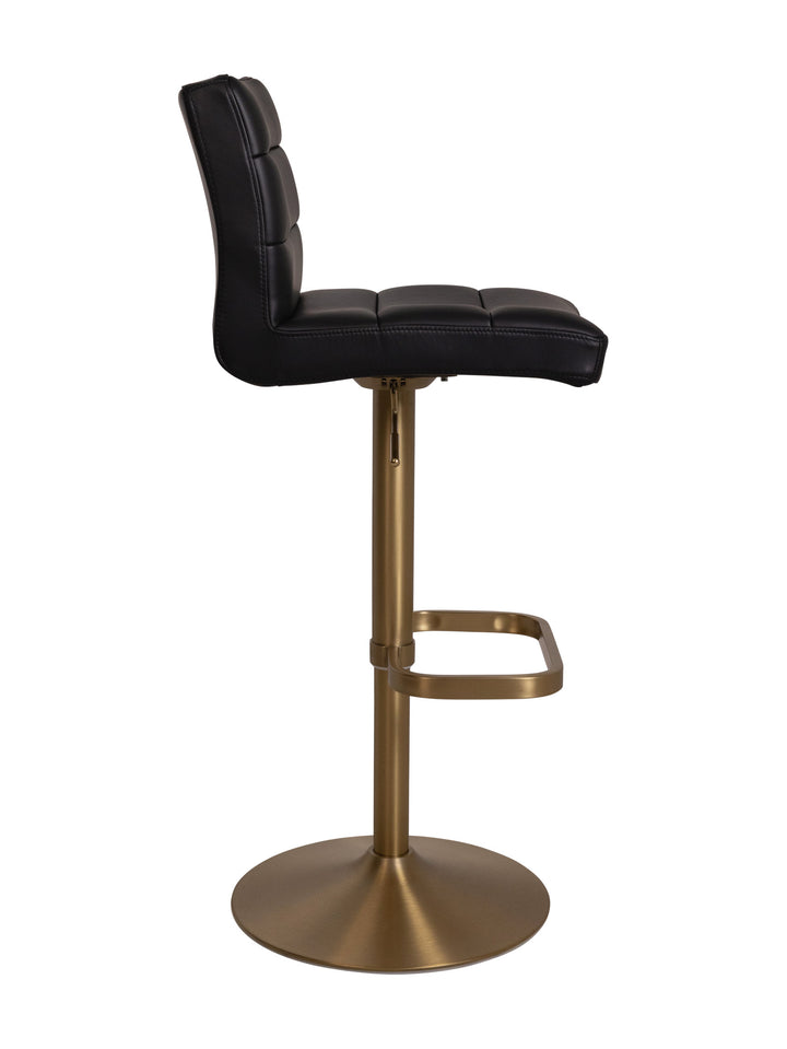 Shelby Leather Adjustable Counter Chair