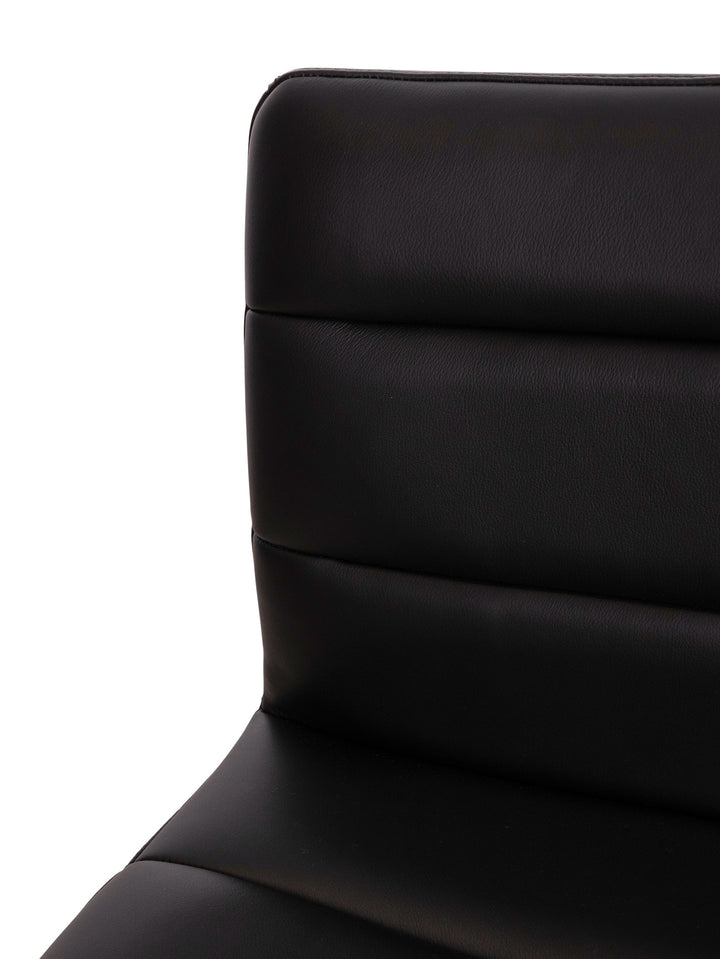 Shelby Leather Adjustable Counter Chair