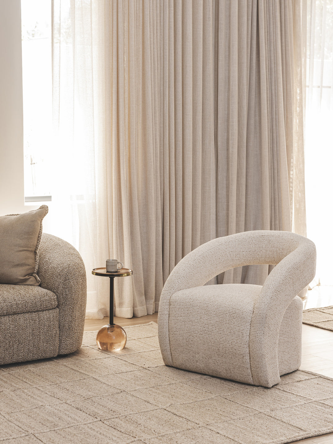 Slipper Occasional Chair