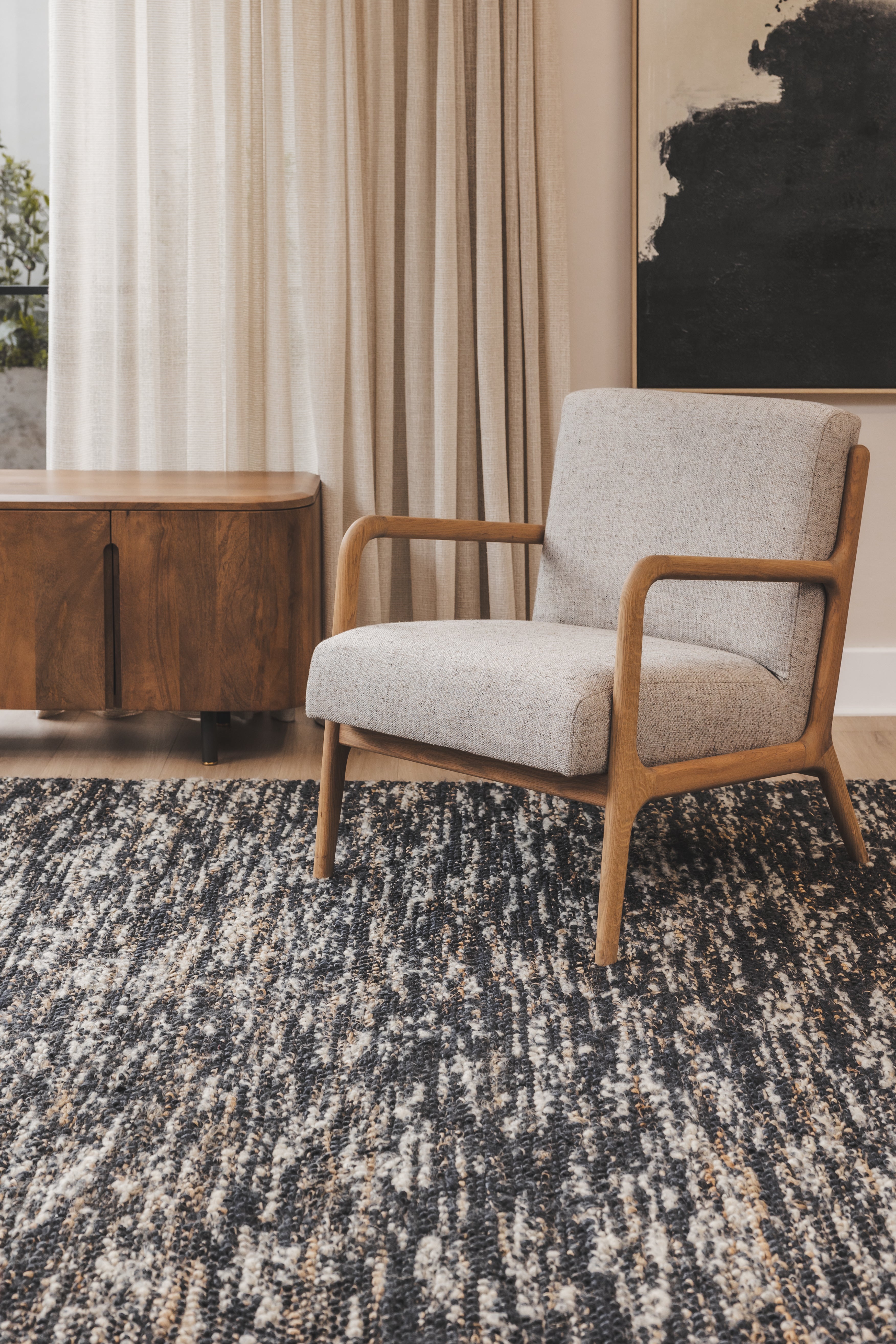 Sonata Rug in Midnight - Hertex Haus - Hertex Haus