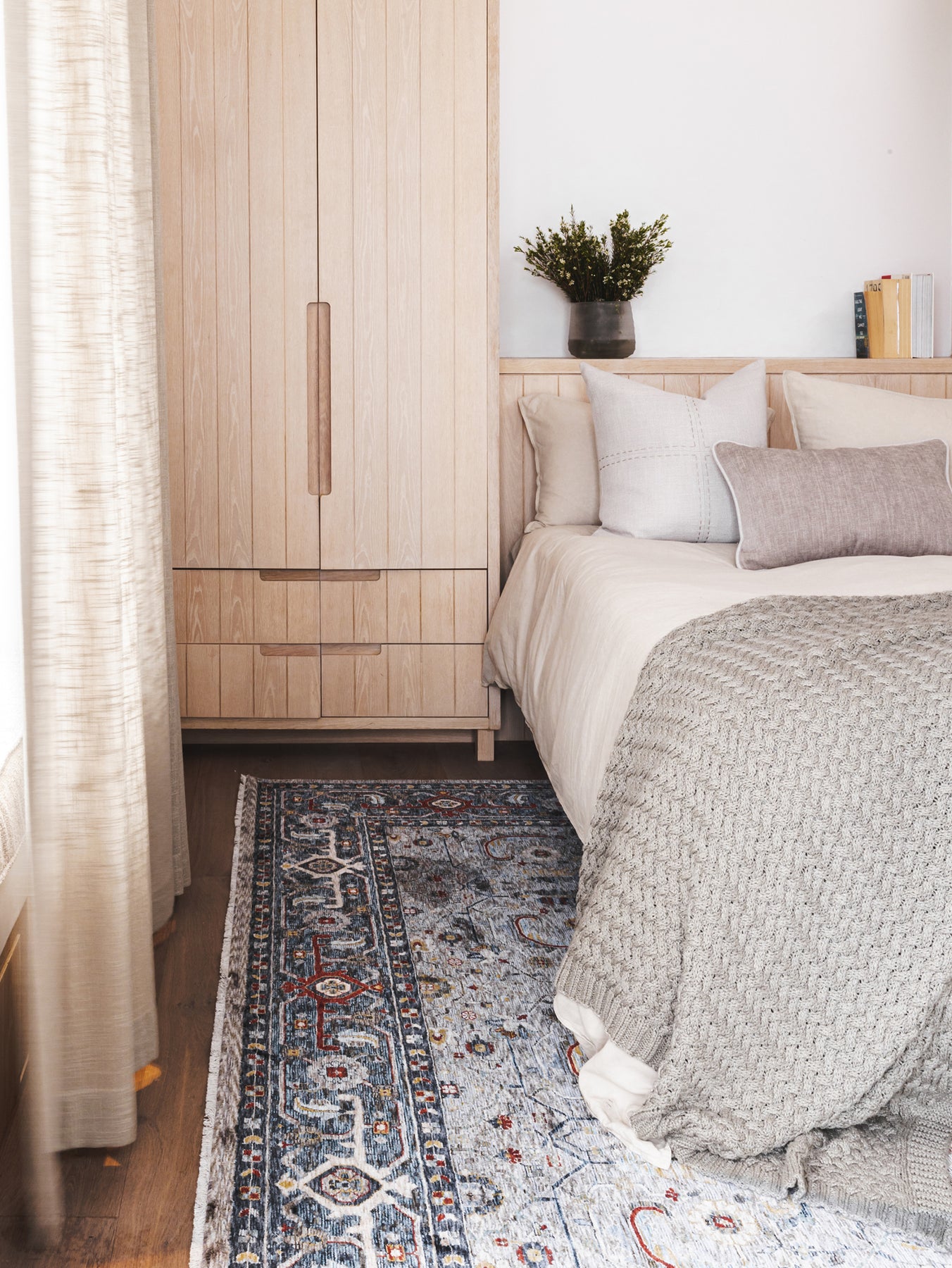 Sovereign Rug in Blue Steel - Hertex Haus - Hertex Haus