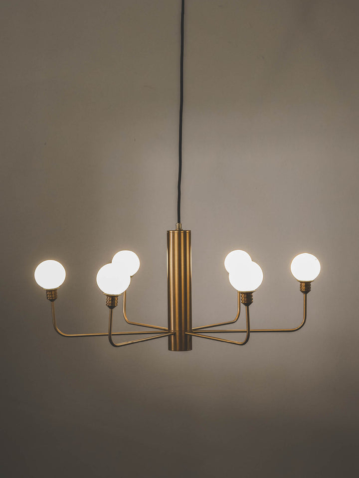 Starlume Chandelier in Amber