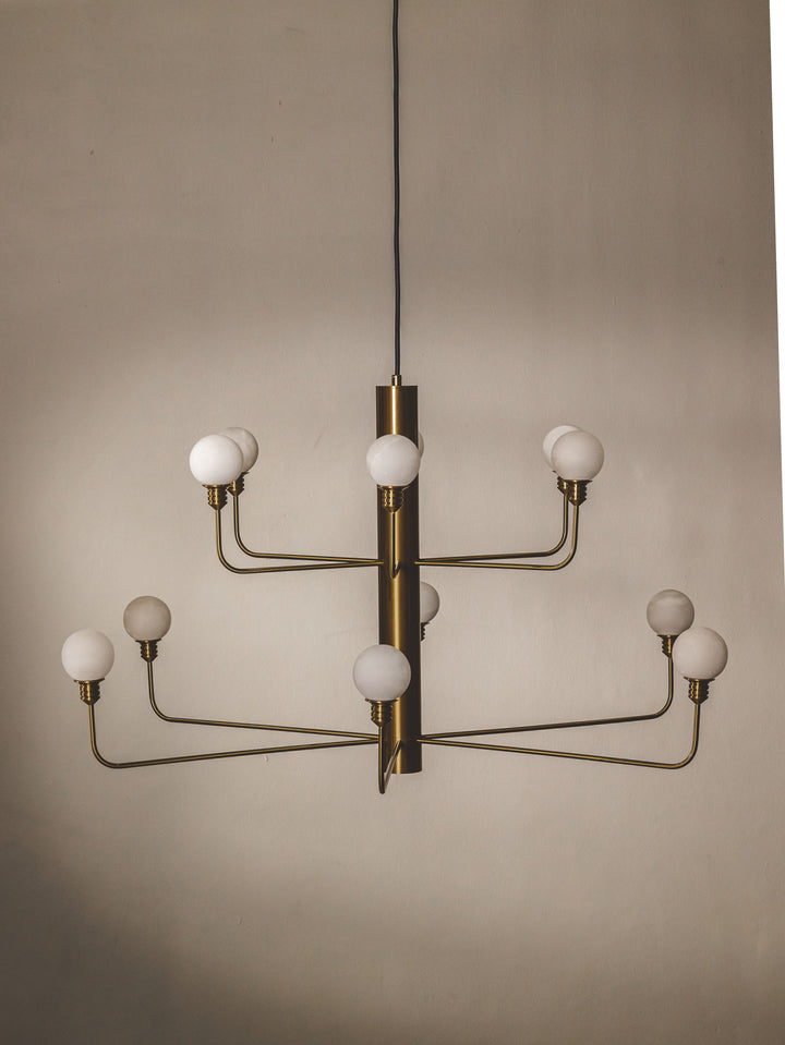 Starlume Chandelier in Amber