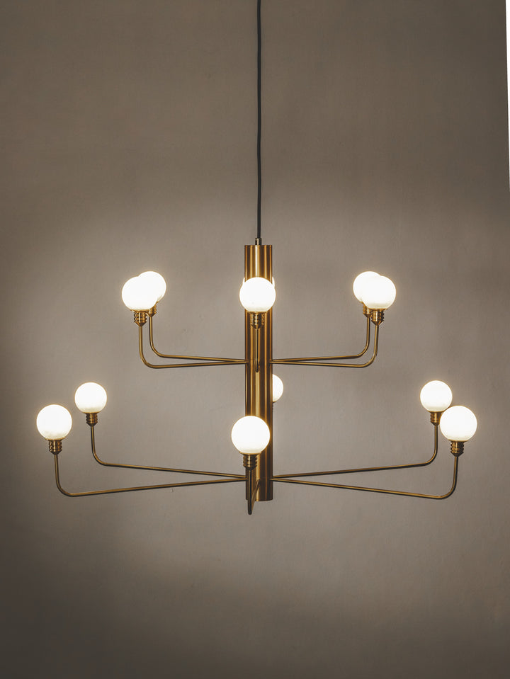Starlume Chandelier in Amber