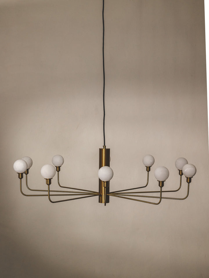 Starlume Chandelier in Amber