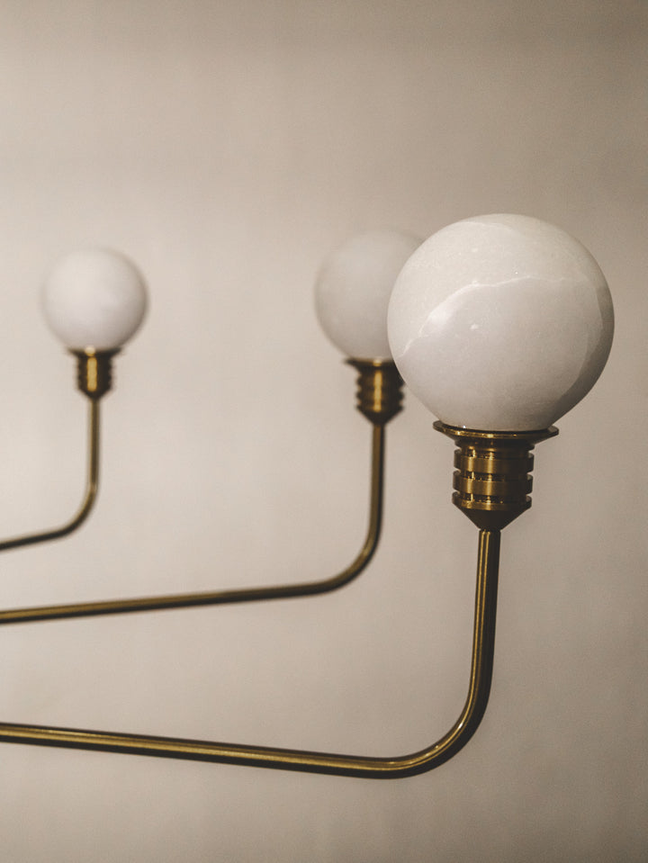 Starlume Chandelier in Amber