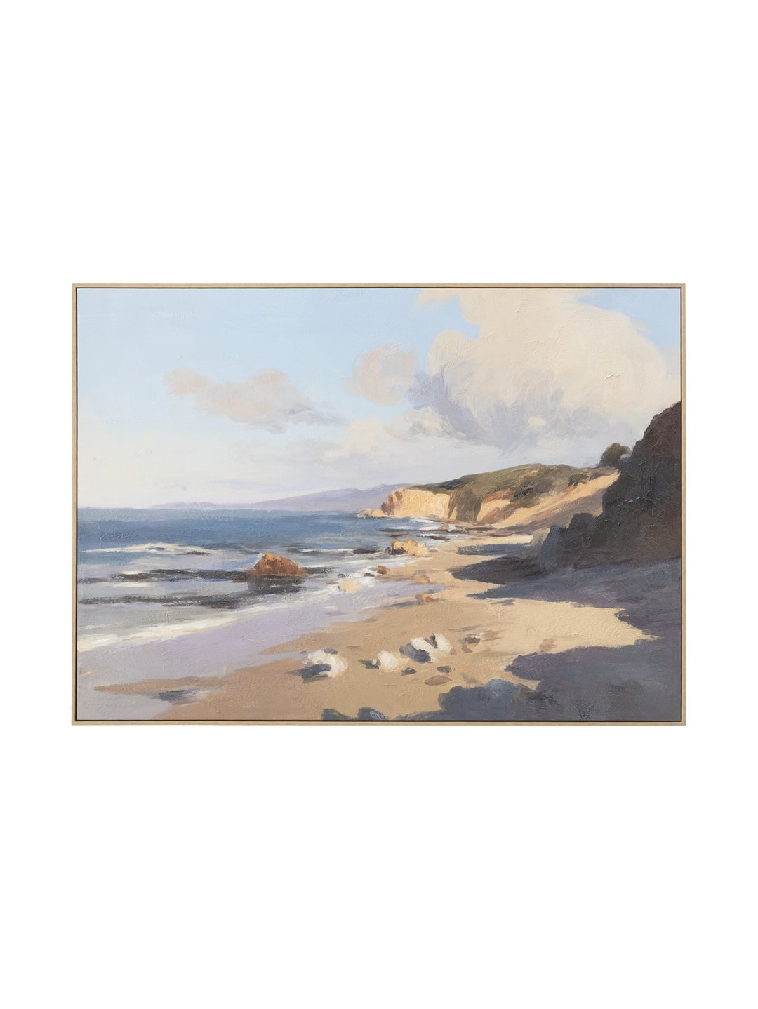 Stony Shore Wall Art in Coastal