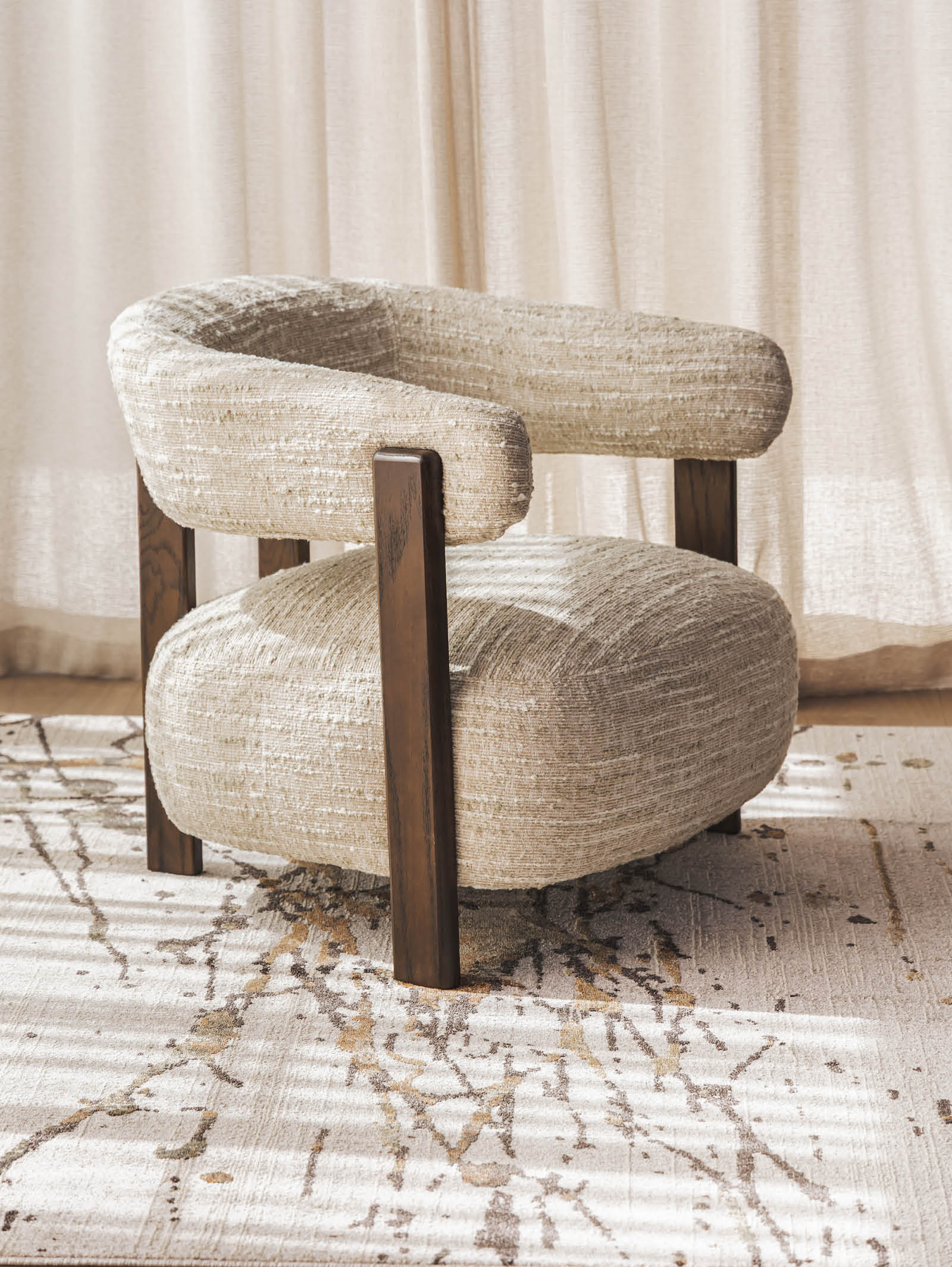 Delancy Rug in Forge - Hertex HAUS