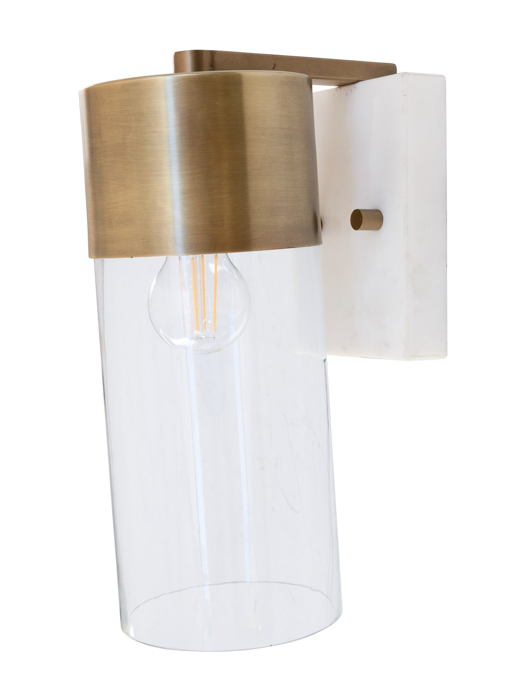 Subdued Marble Wall Light