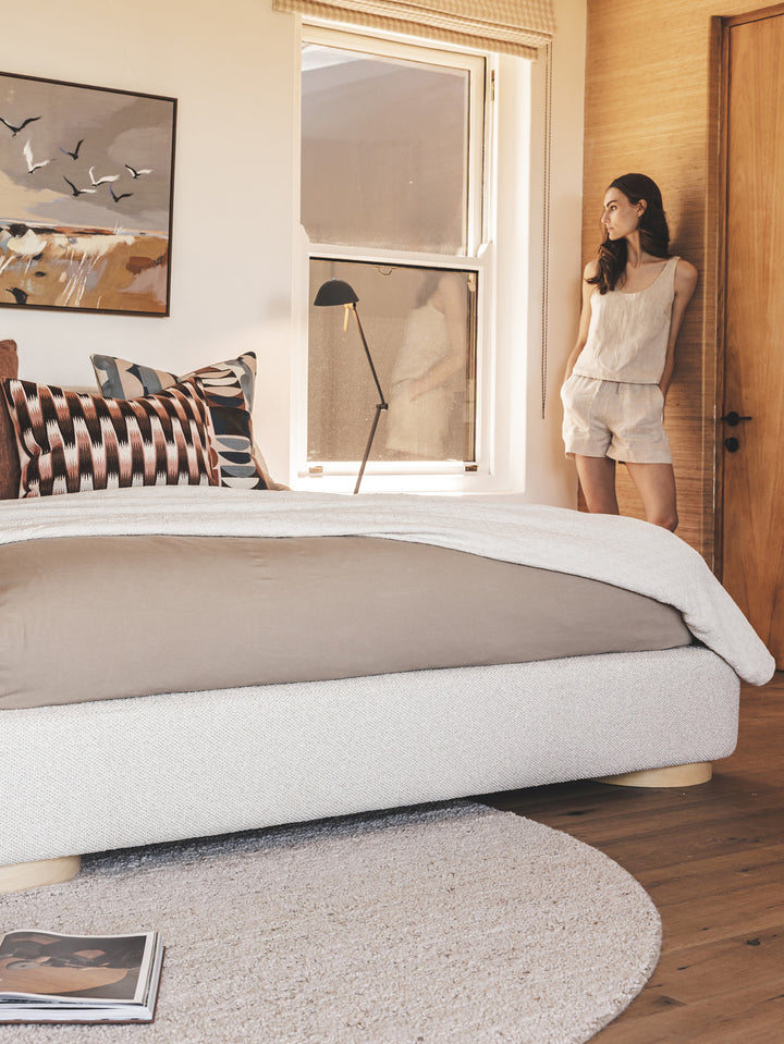 Suzanna Bed in Pristine Natural