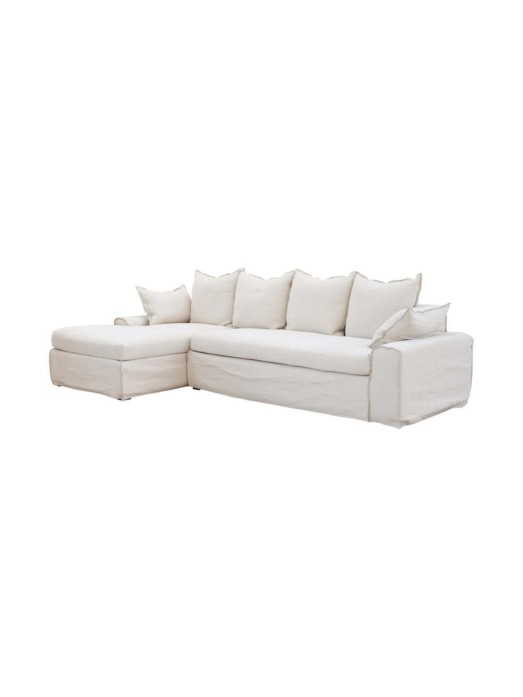 Sweetheart Sofa Left Chaise in Natural