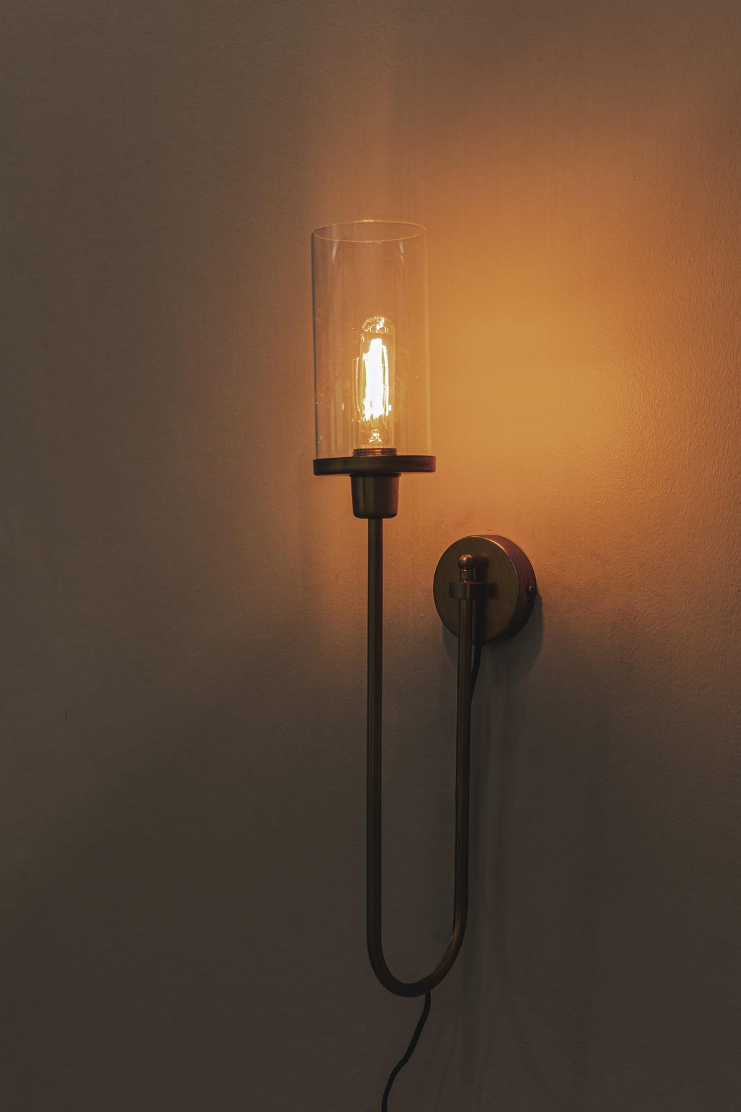 Sydney Wall Light in Clear