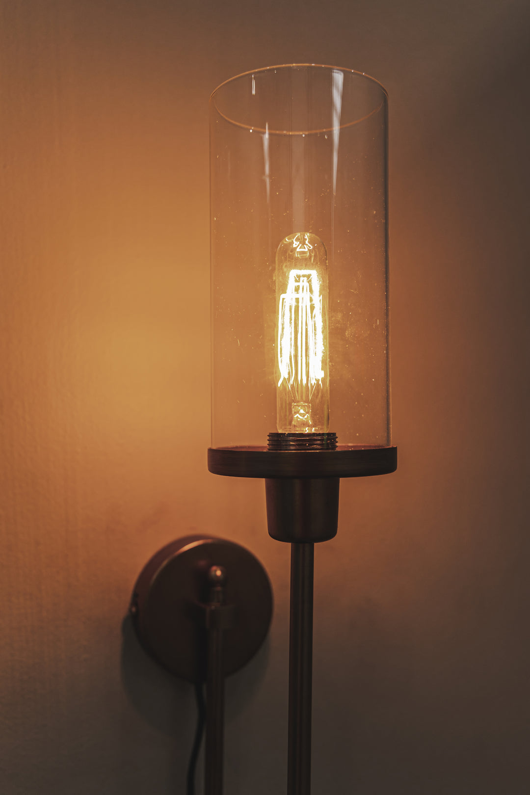 Sydney Wall Light in Clear