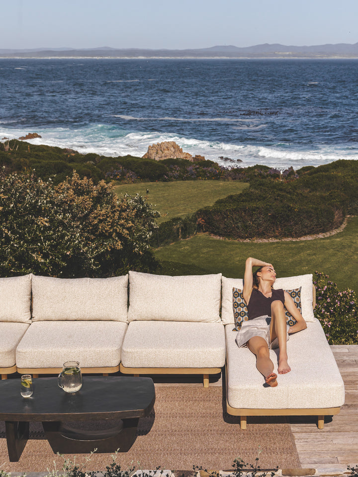 Syros Single Sofa in Natura