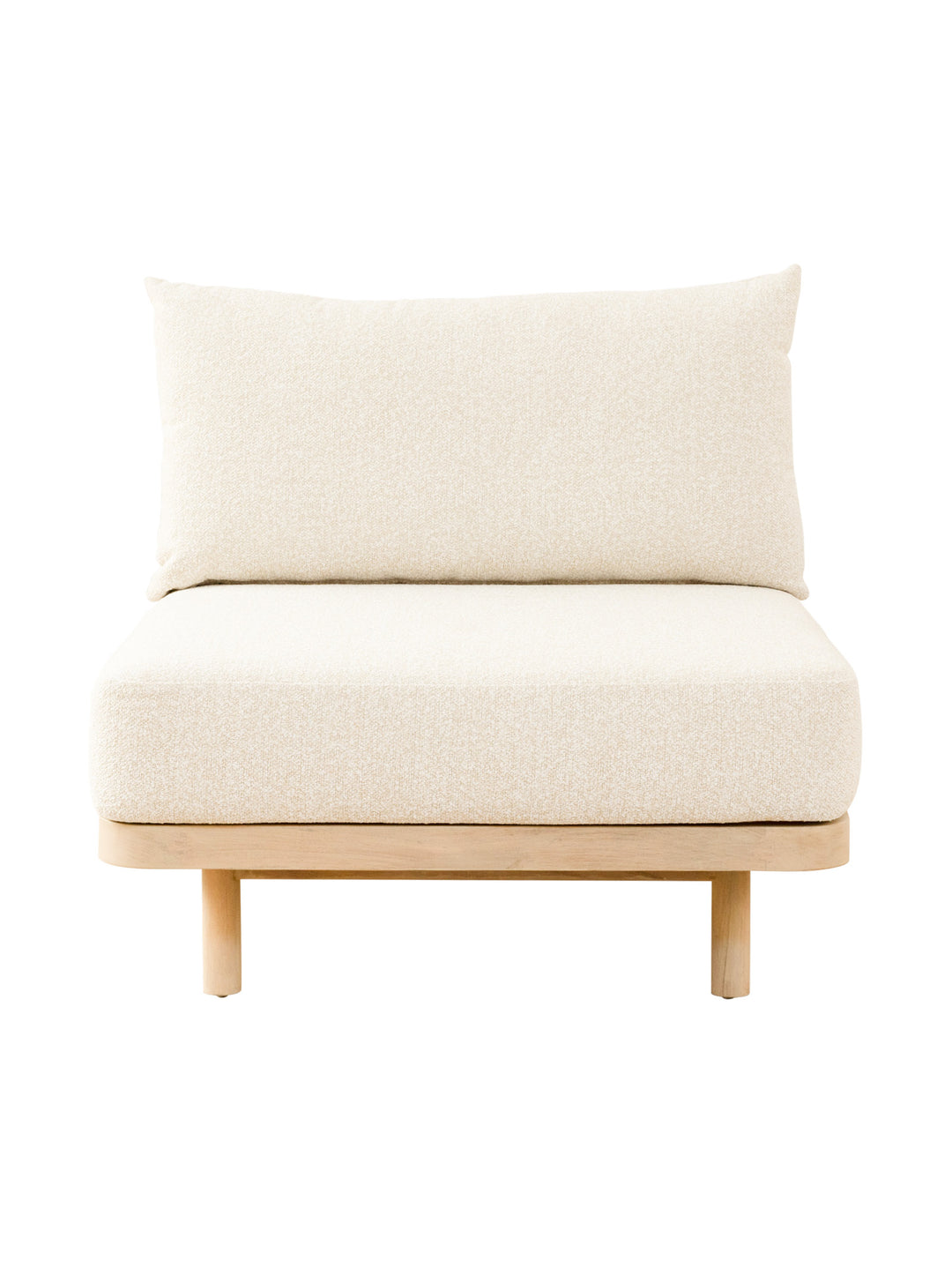 Syros Single Sofa in Natura