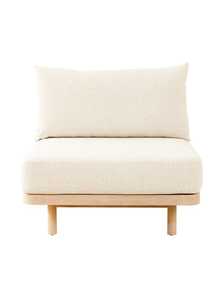 Syros Single Sofa in Natura