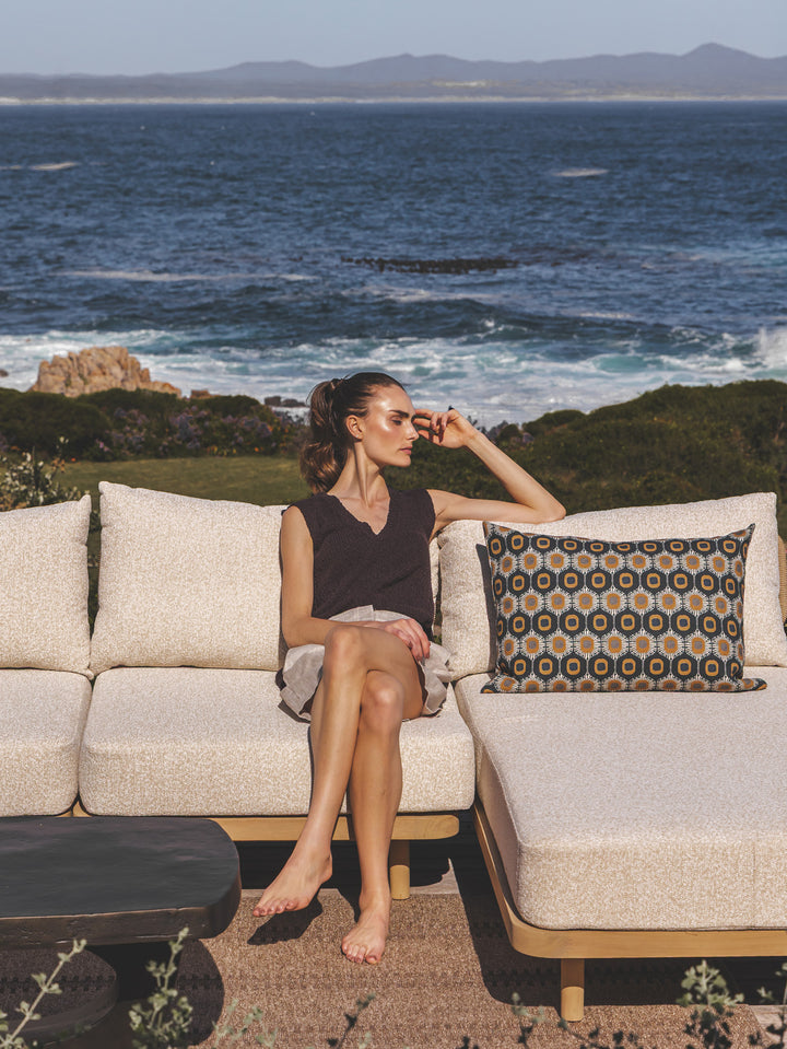 Syros Single Sofa in Natura