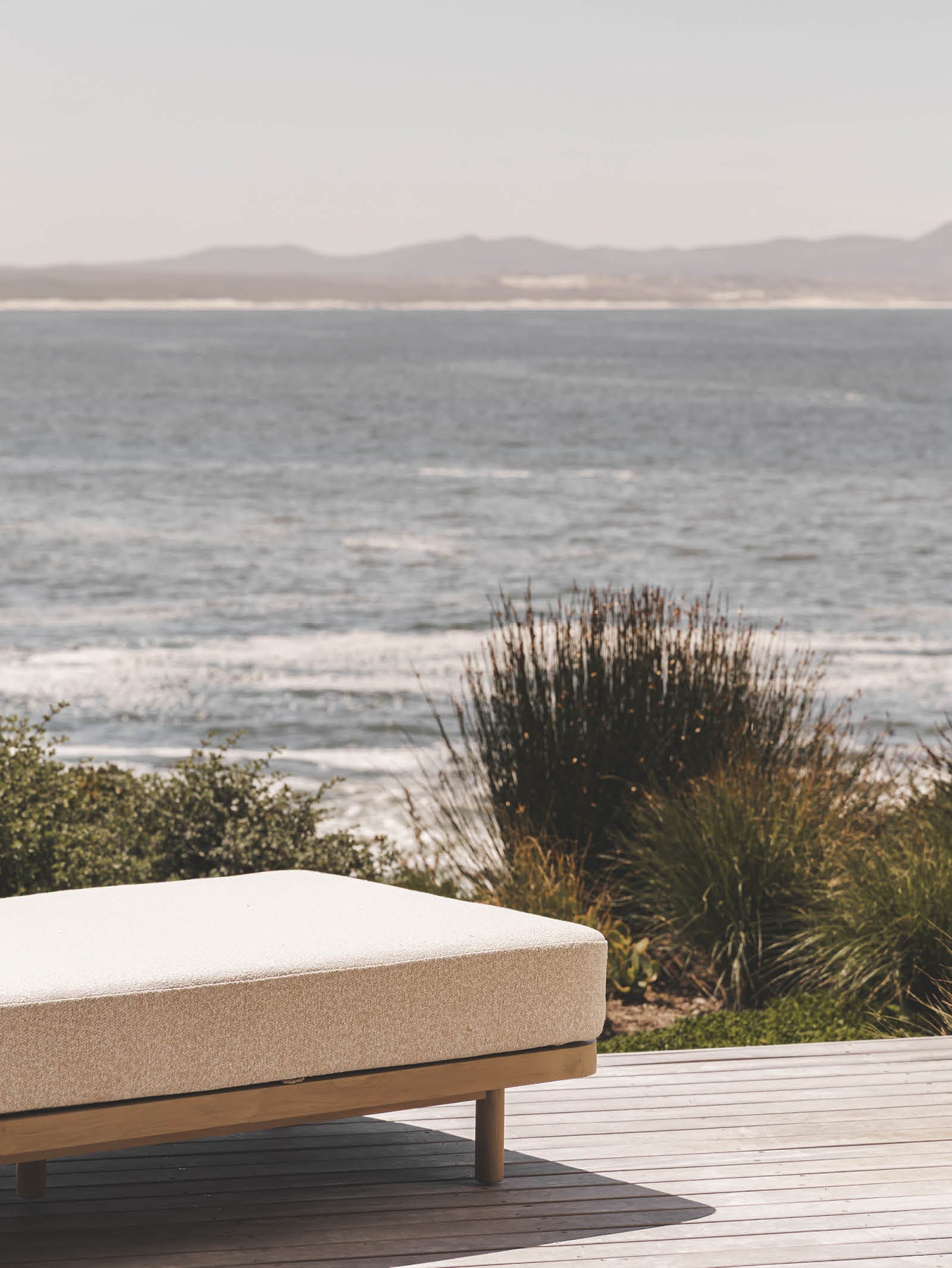 Syros Teak Lounger in Natura - Hertex Haus - Hertex Haus