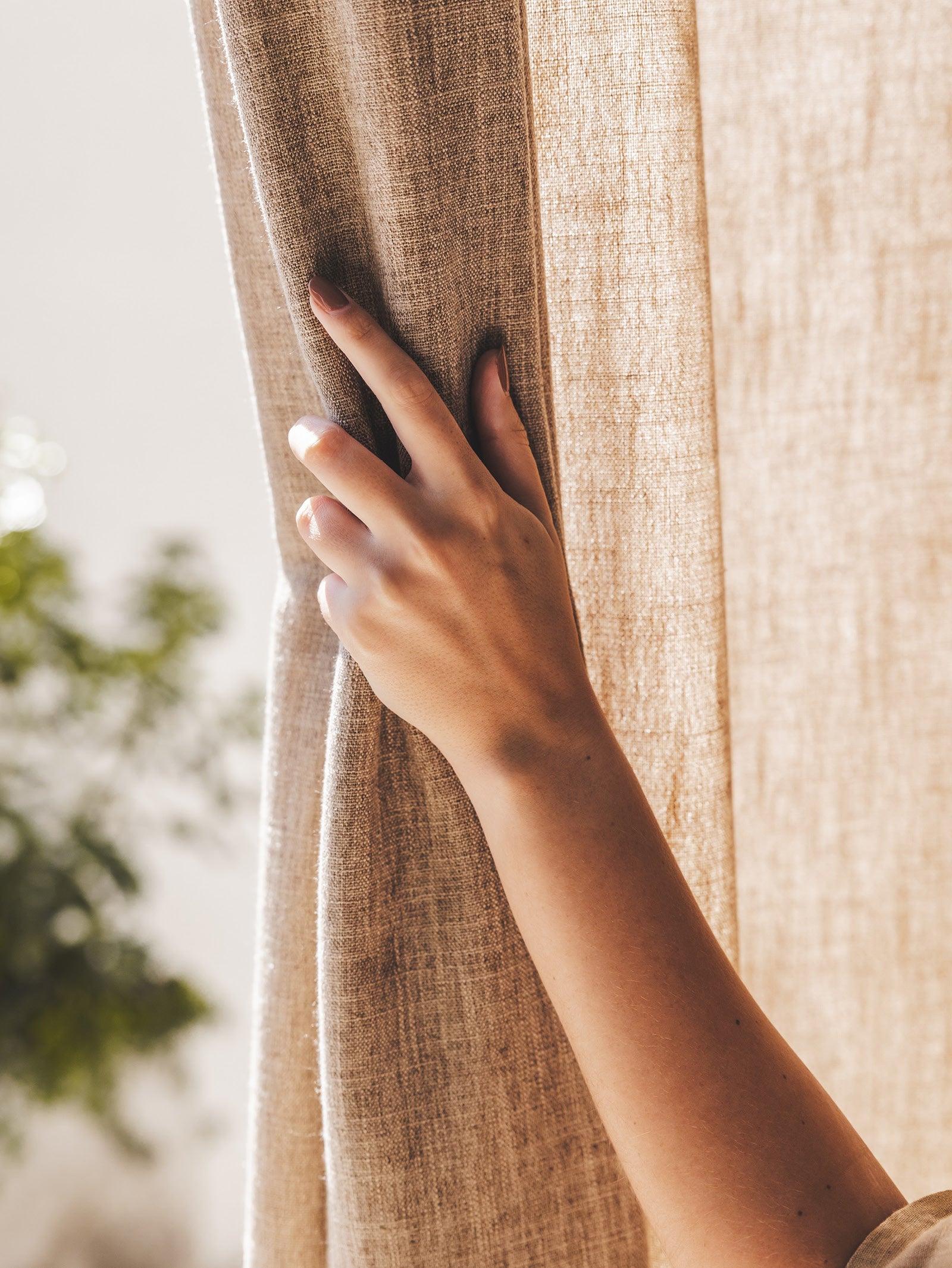 Tabi Ready-Made Unlined XL Curtain - Hertex Haus - Hertex Haus