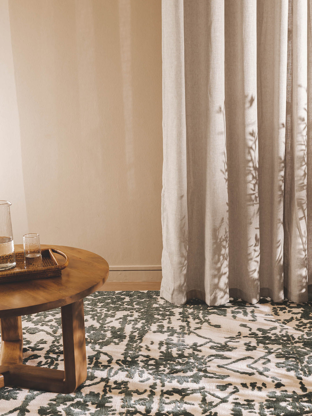 Tabi Ready-Made Unlined Extra Length Curtain