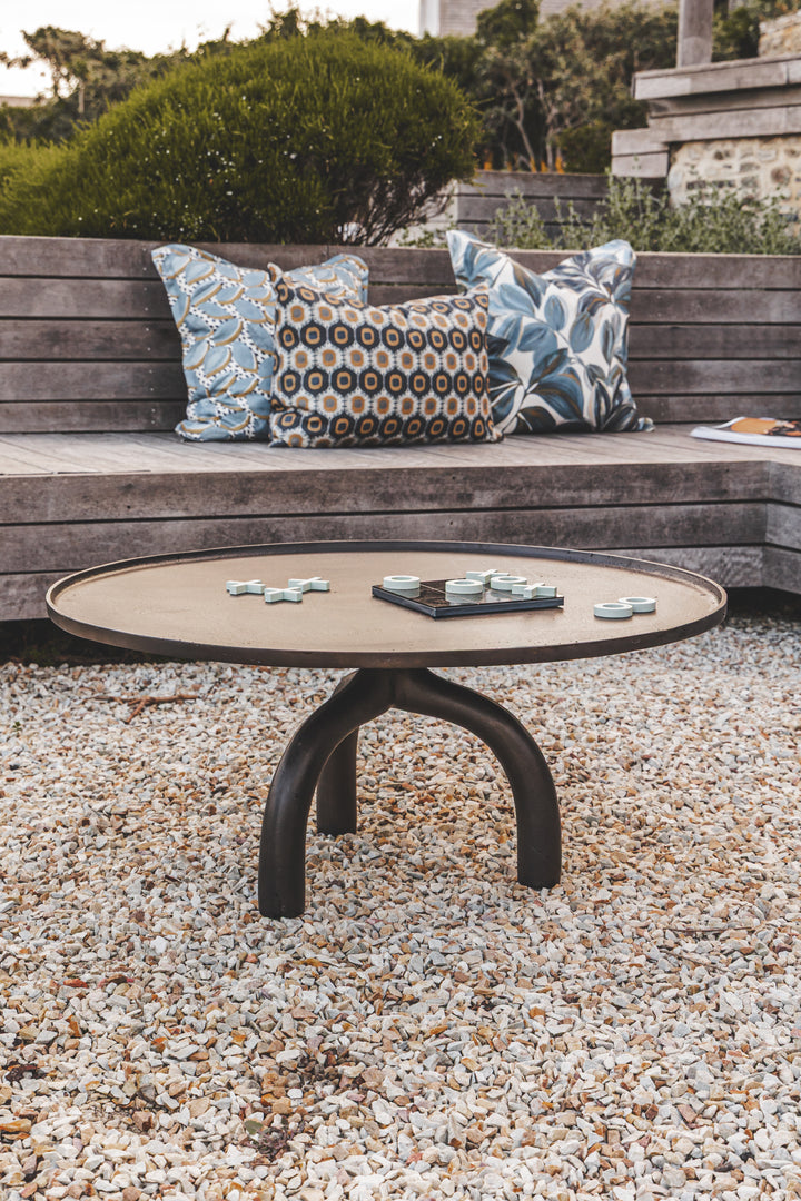 Sacred Coffee Table in Burnished