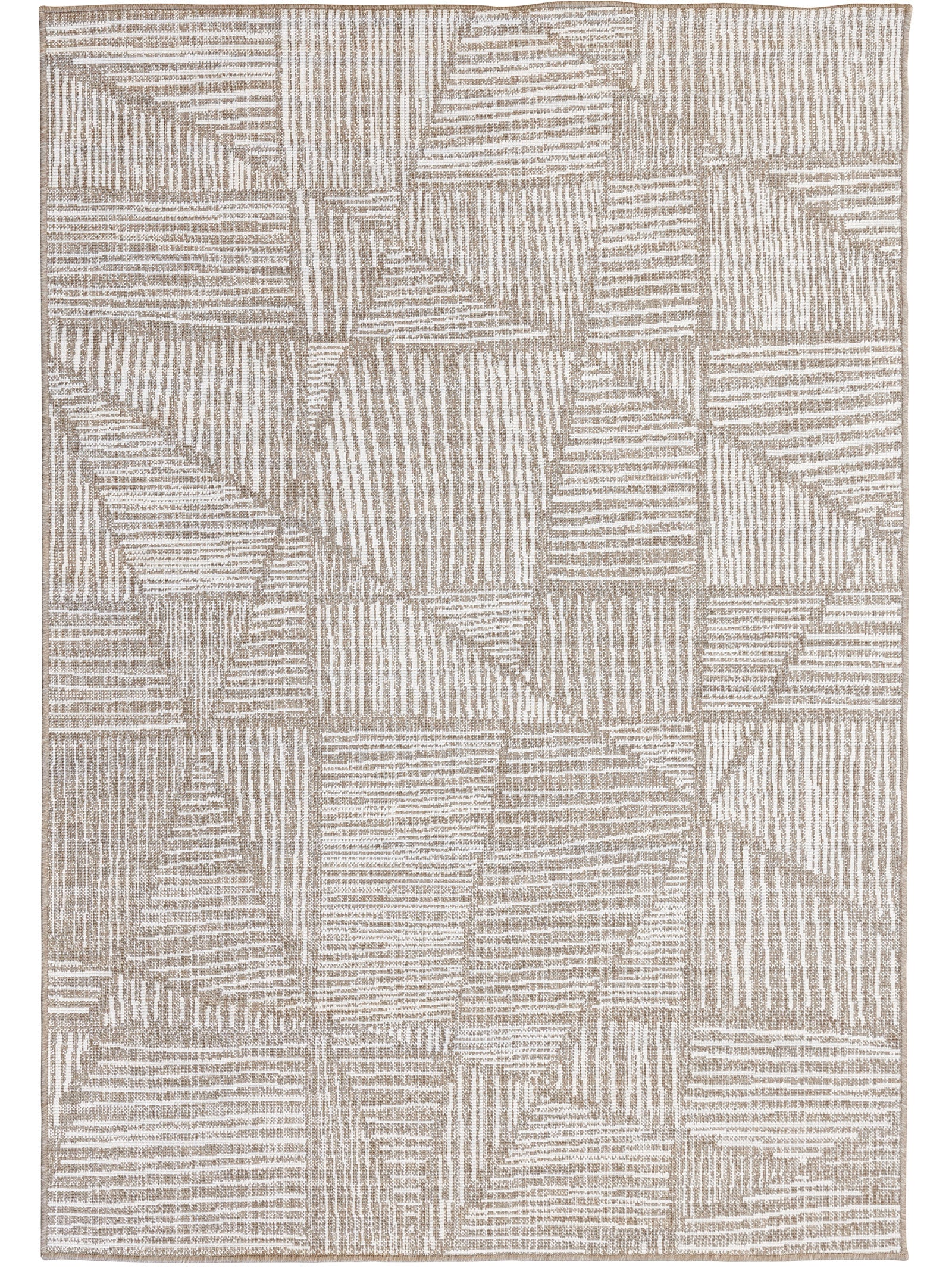 Tangram Outdoor Rug in Twill - Hertex Haus - Hertex Haus