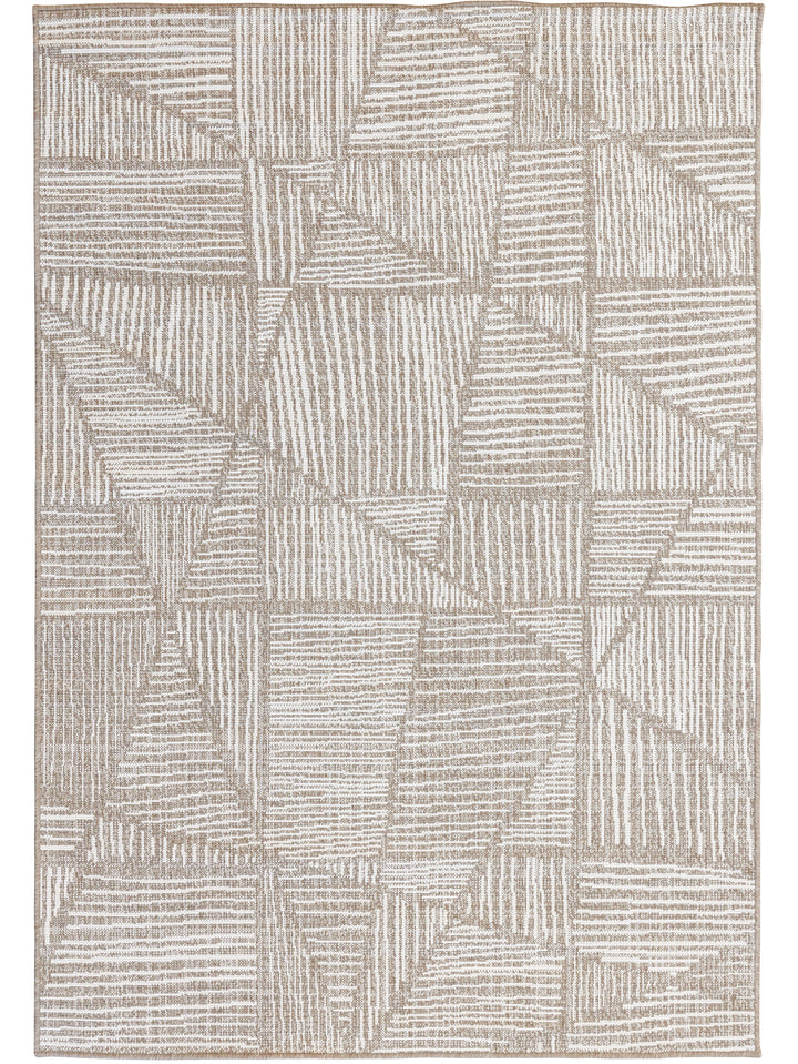 Tangram Outdoor Rug in Twill