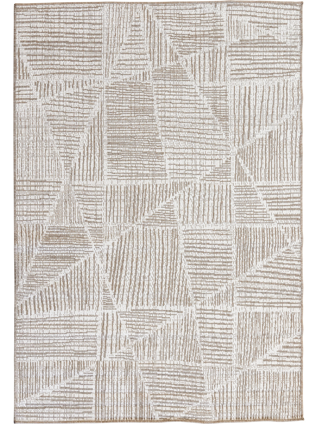 Tangram Outdoor Rug in Twill