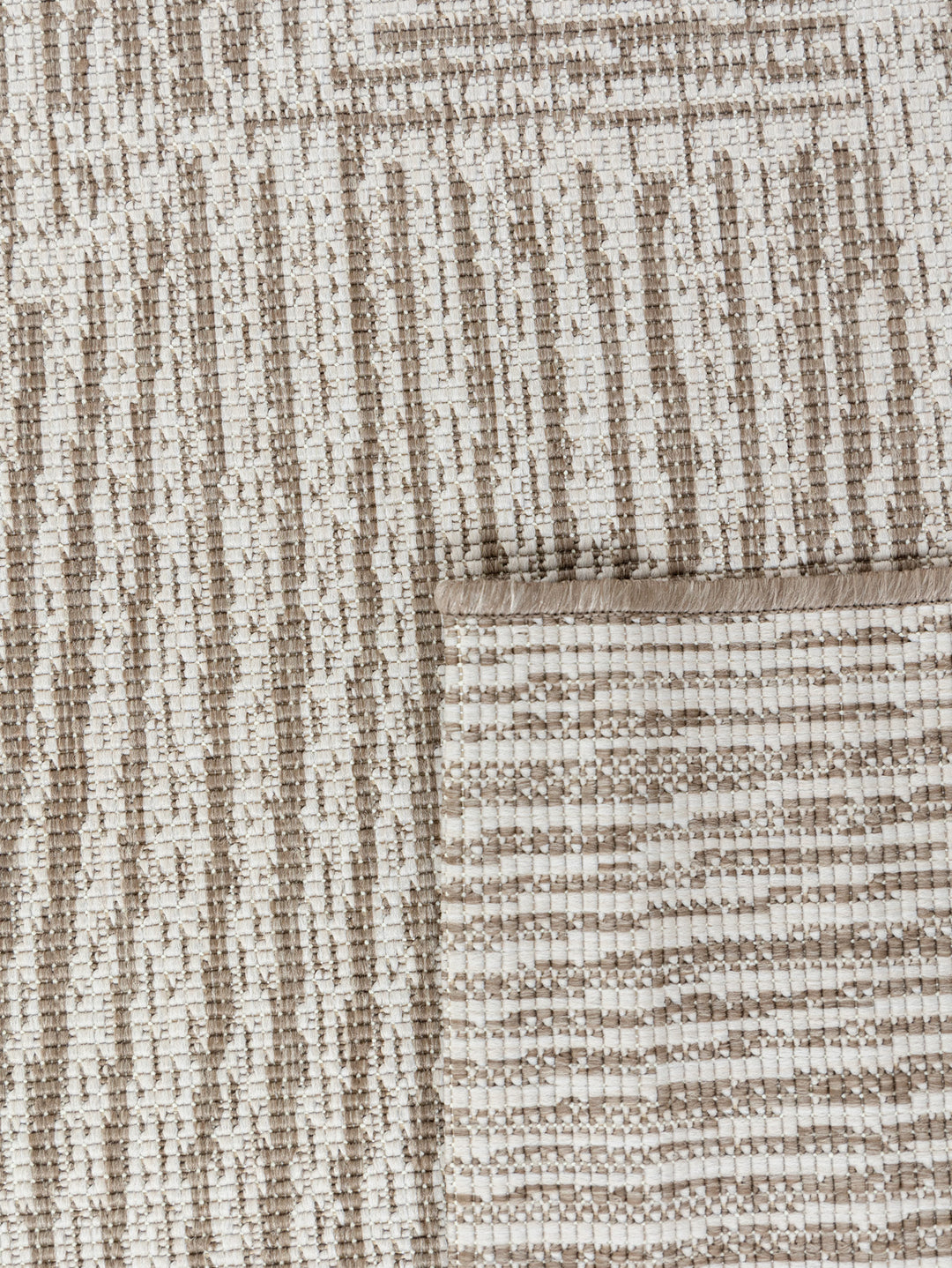 Tangram Outdoor Rug in Twill