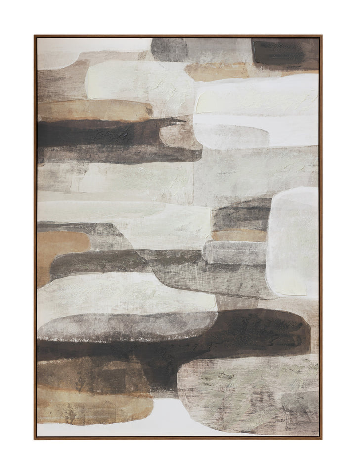 The Overlap Wall Art in Birch Bark