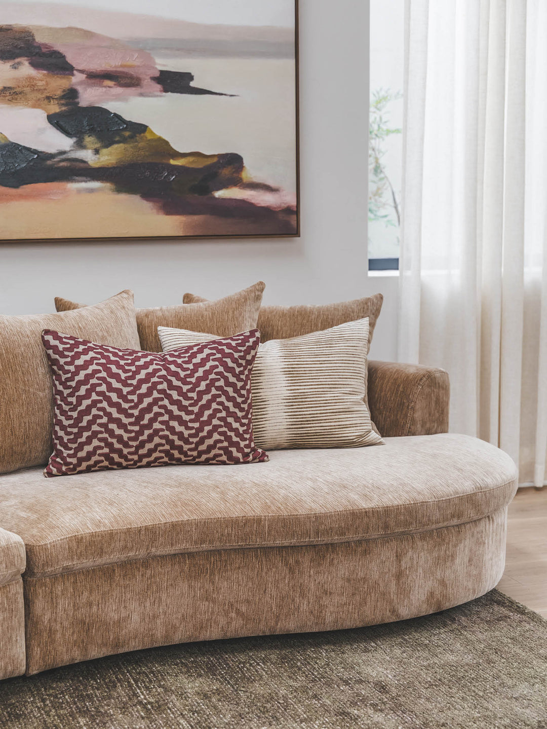 Thicket Scatter in Burgundy