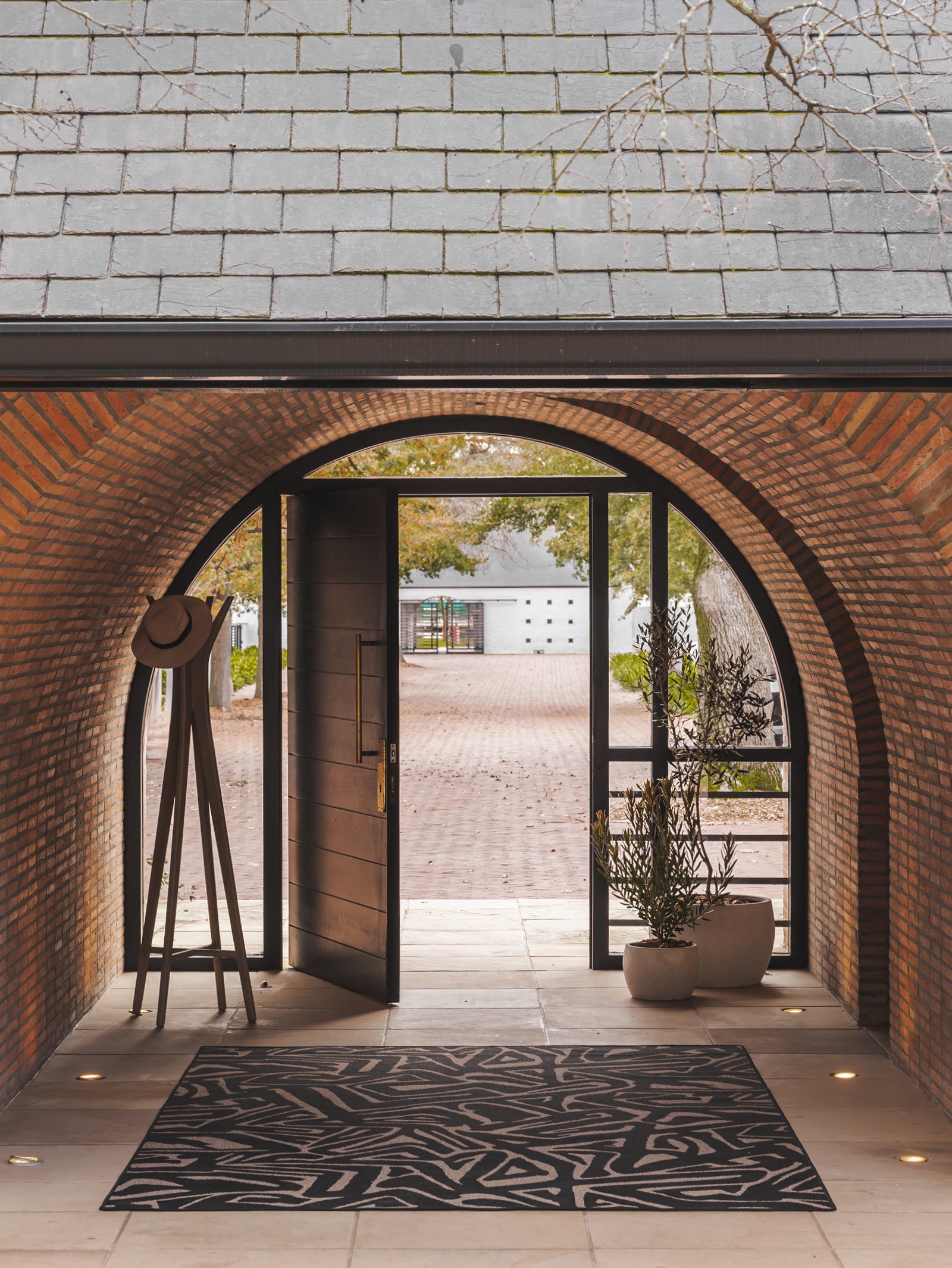 Thunderroot Rug in Coal - Hertex Haus - Hertex Haus