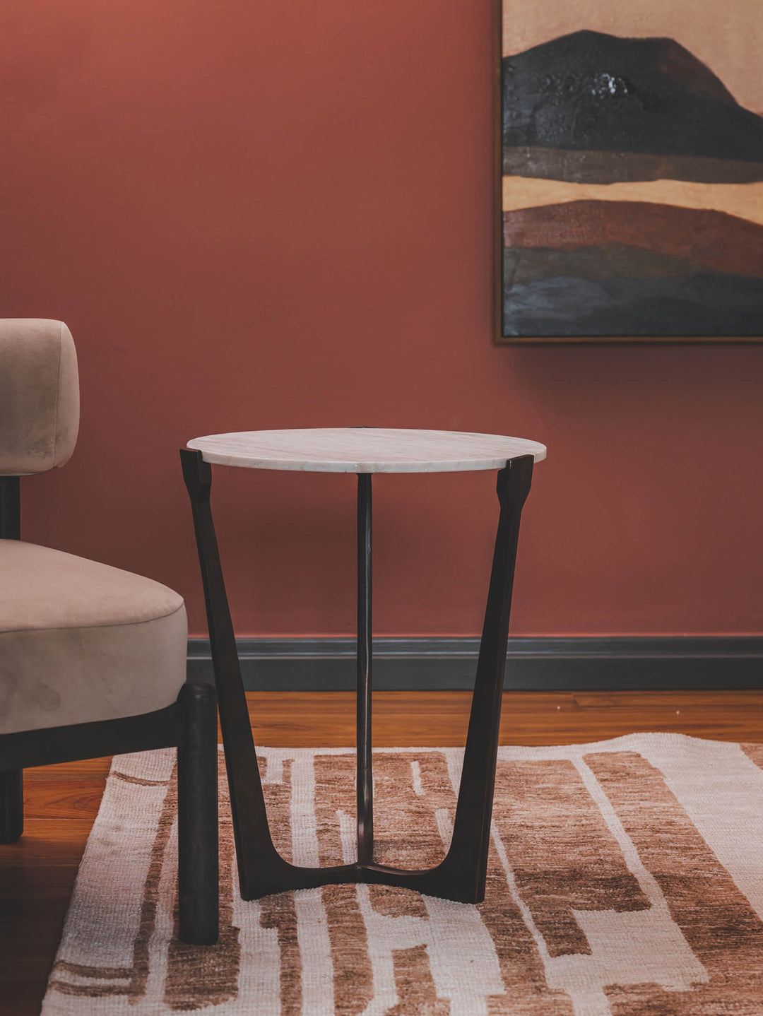 Timbala Side Table in Twiggy