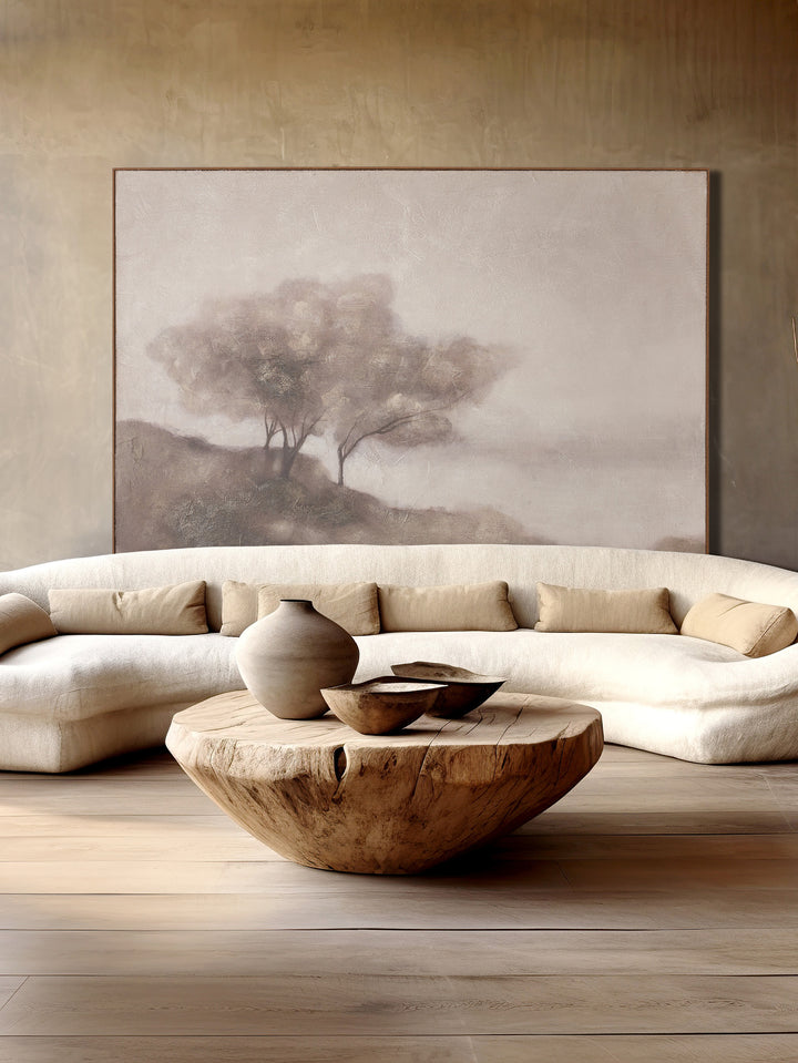 Timeless Terrain Wall Art in Moody Haze