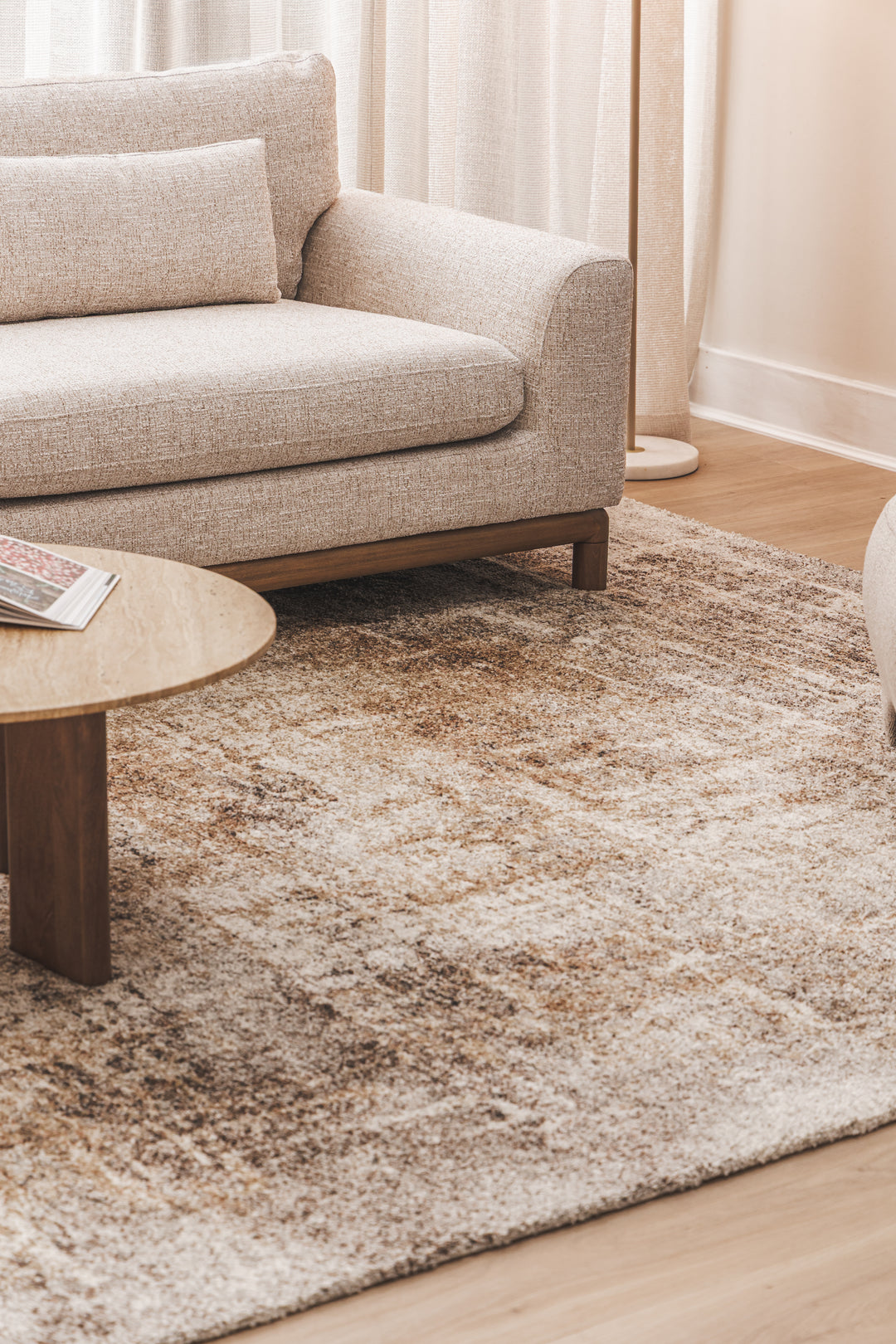 Tint Rug in Sepia