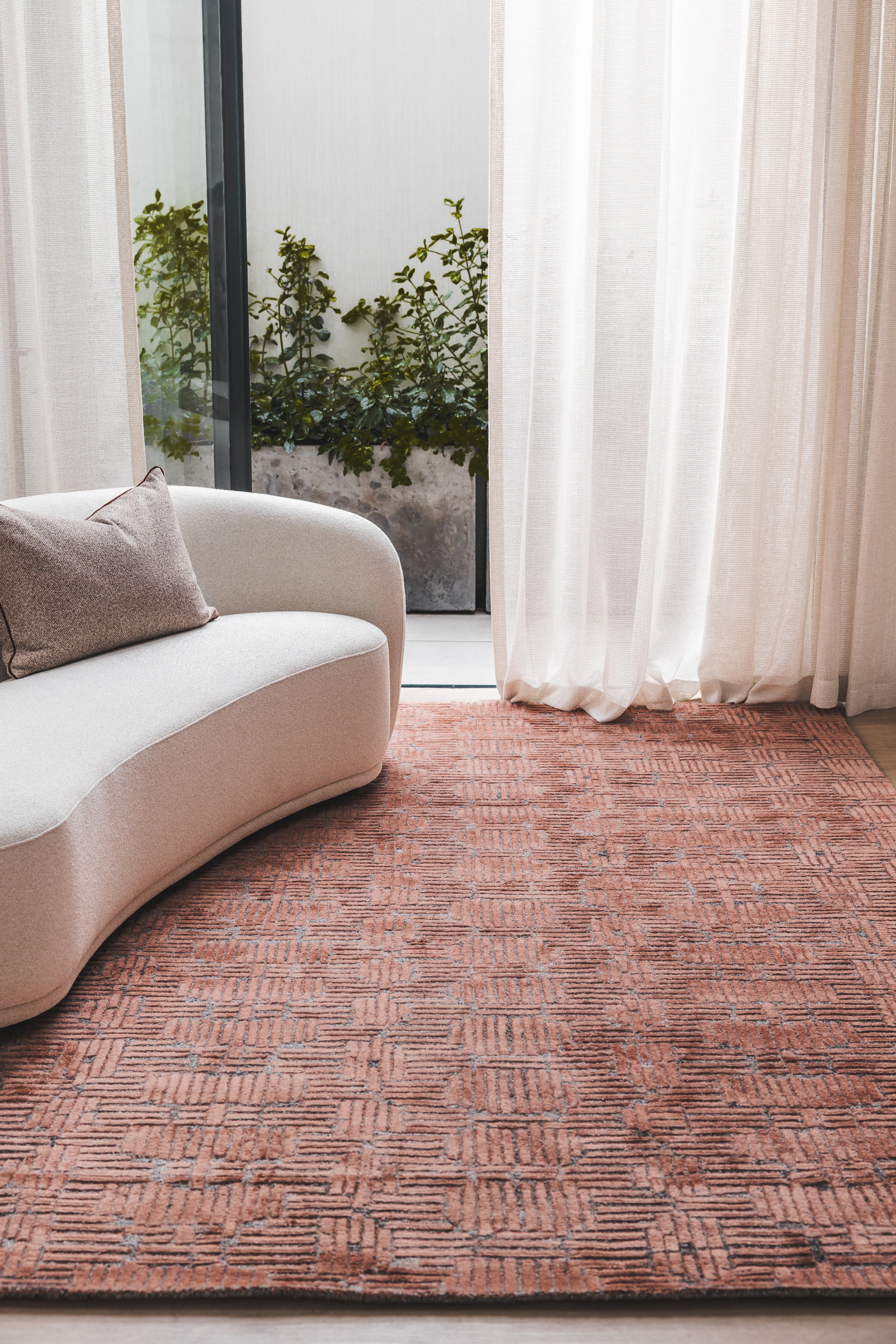 Toledo Rug in Goji - Hertex Haus - Hertex Haus