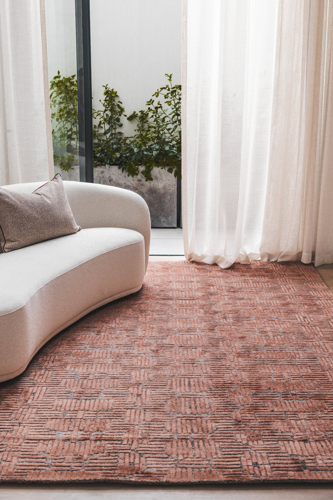 Toledo Rug in Goji